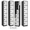 Adiroffice 12 in W, 12 in D, 72 in H, Steel ADI629-206-B-W-PKG-4 - alternate 1